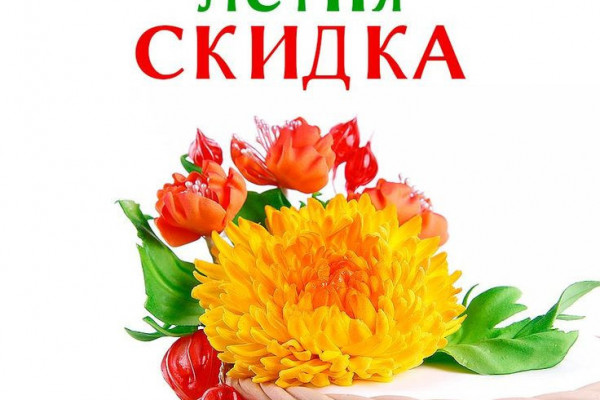 Скидка только до 10  июля!