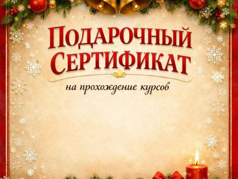 Подарочный сертификат